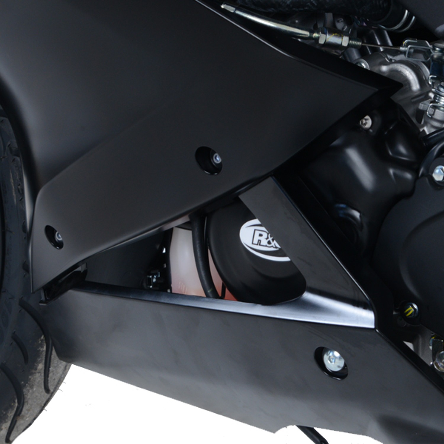 R&G Racing LHS Engine Case Cover for Yamaha YZF-R25 / MT-125 '14-'22 R&G Racing LHS Engine Case Cover for Yamaha YZF-R25 / MT-125 '14-'22